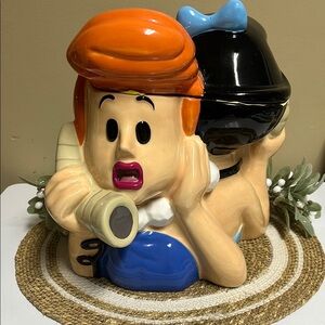 VTG Wilma & Betty Flinstones Cookie Jar